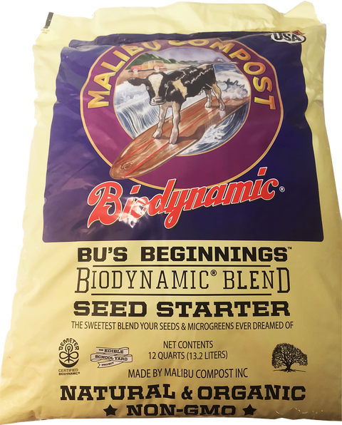 Malibu Bu's Bio Seed Starter bag, 12 quart