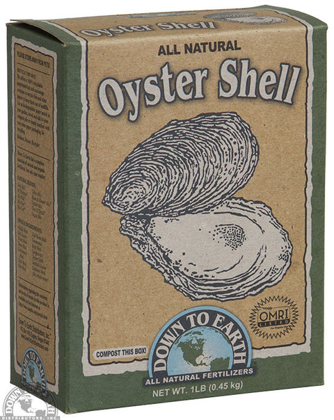Down To Earth oyster shell soil amendment bag, 1 pound