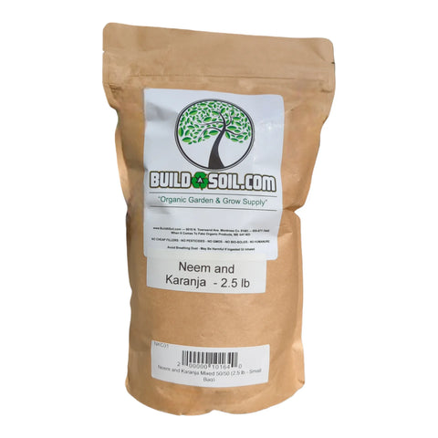 BuildASoil neem and karanja meal blend bag, 2.5 pounds