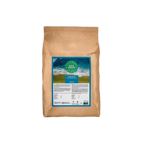 Gaia Green Green Sand soil amendment bag, 10 kilograms