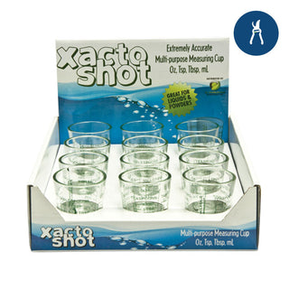 Hydrofarm Xacto measuring shot glasses
