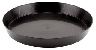 Gro Pro heavy duty black saucer, 16 inch
