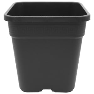 Gro Pro black square pot, 2 gallon