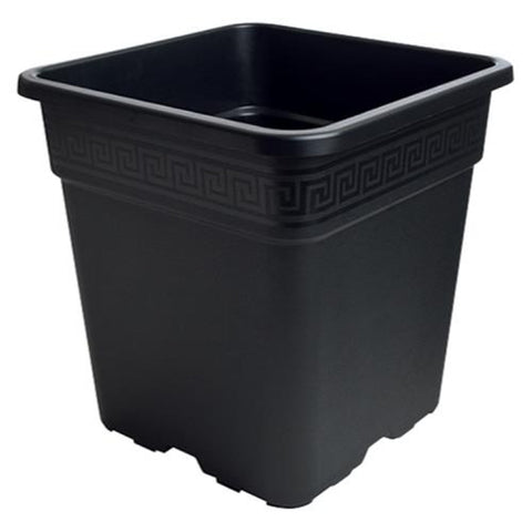 Gro Pro black square pot, 1.5 gallon