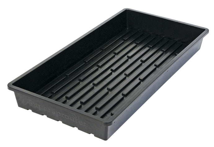 Super Sprouter Quad Thick 10x20 Tray - No Holes (25/Cs)