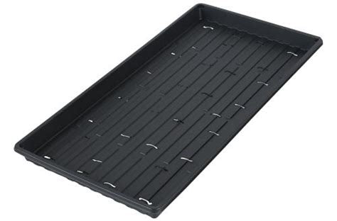 Super Sprouter 10 x 20 Short Germination Tray w/ Hole (100/Cs)