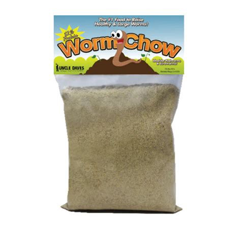 Uncle Dave's Worm Chow, 1/2 lb bag