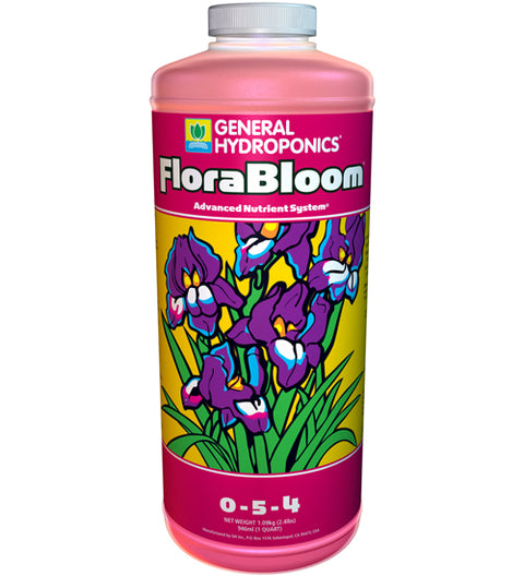 General Hydroponics FloraBloom bottle, 1 quart