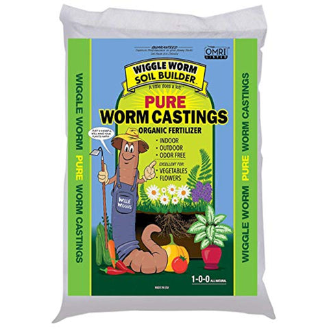Wiggle Worm worm castings bag, 30 pounds