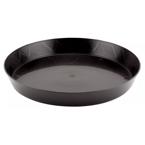 Gro Pro heavy duty black saucer, 10 inch