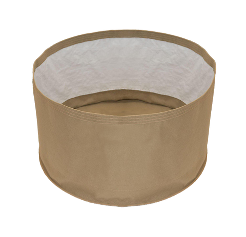 GrassRoots living soil pot, tan