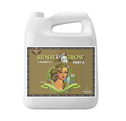 Advanced Nutrients Sensi Coco Grow Part A bottle, 4 liters