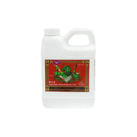 Advanced Nutrients Bud Ignitor bottle, 250 milliliters