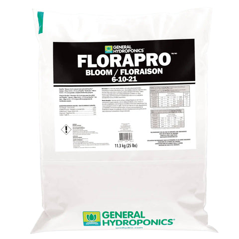 General Hydroponics FloraPro Bloom soluble powder bag, 25 pounds