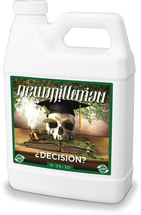 New Millenium Decision nutrient supplement bottle