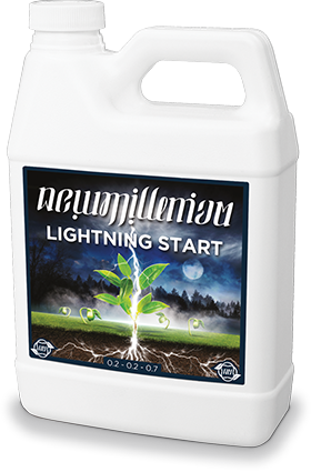 New Millenium Lightning Start nutrient supplement bottle