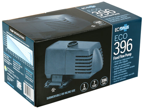 EcoPlus Eco 396 fixed flow pump, 396 GPH