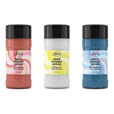 LEVO Sour Sugar packaging, front