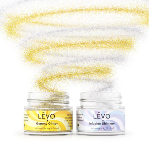 LEVO Gummy Glitter packaging, front