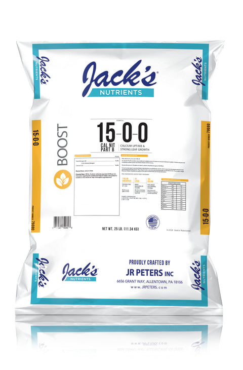 Jack's Calcium Nitrate Part B bag, 25 pounds