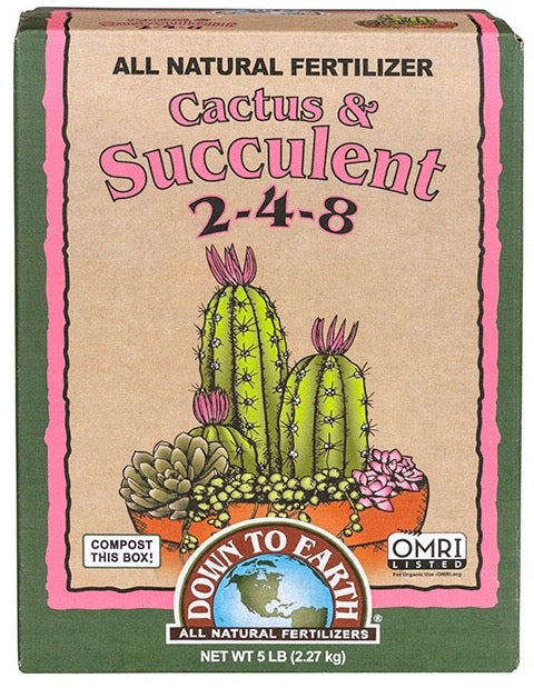 Down To Earth Cactus and Succulent Mix bag, 5 pounds