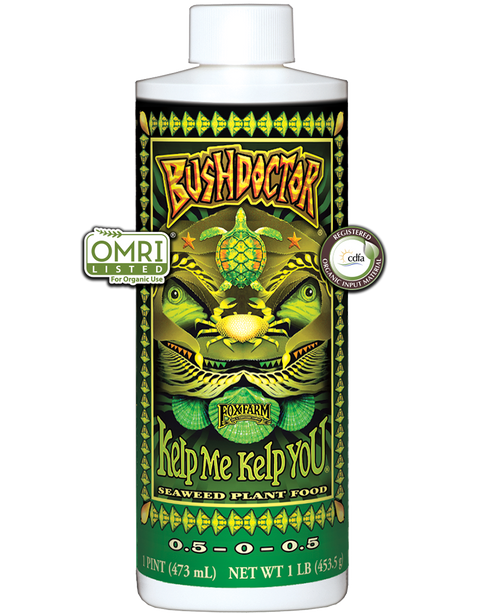 FoxFarm BushDoctor Kelp Me Kelp You bottle, 1 pint