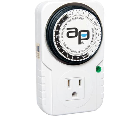 Autopilot Analog Grounded Timer, 1875W, 15A