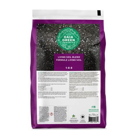 Gaia Green organic living soil bag, 1.5 cubic feet