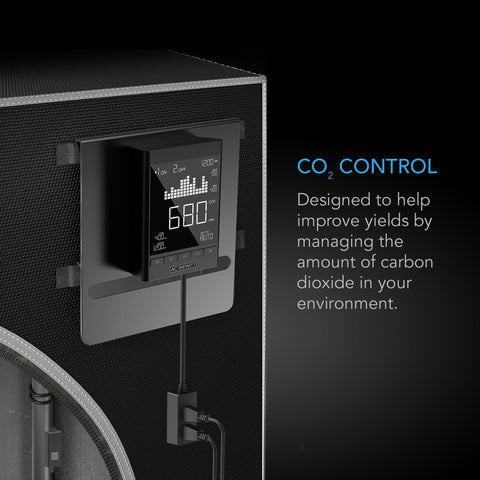 AC Infinity CO2 controller, display detail