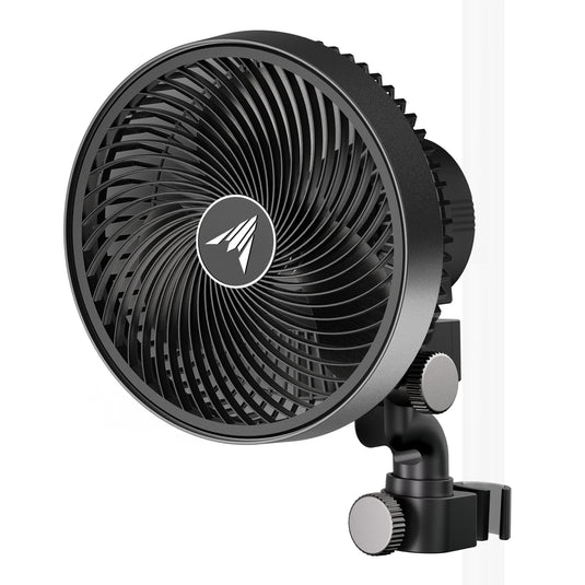 AC Infinity CLOUDRAY S9, Grow Tent Clip Fan 9” with Long-Life EC Motor, 10- level Dynamic Wind Modes & Fan Speeds, 10-Level Auto Oscillation