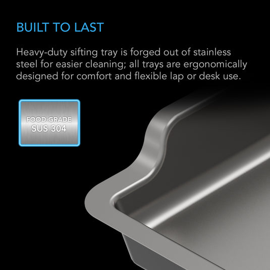 AC Infinity Large Trim Tray System, 3-Tray & 2-Screen Kit, Interchangeable and Ergonomic Design $79.99