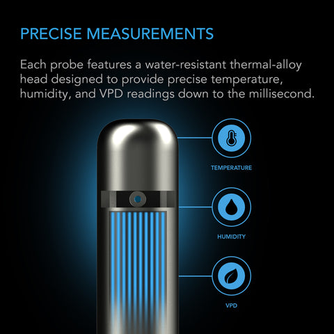 AC Infinity climate sensor probe, close-up