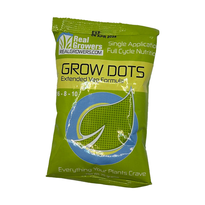 Real Growers Inc Grow Dots EXTENDED 75g