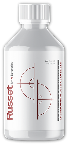 Scietetics Russet pest management concentrate bottle