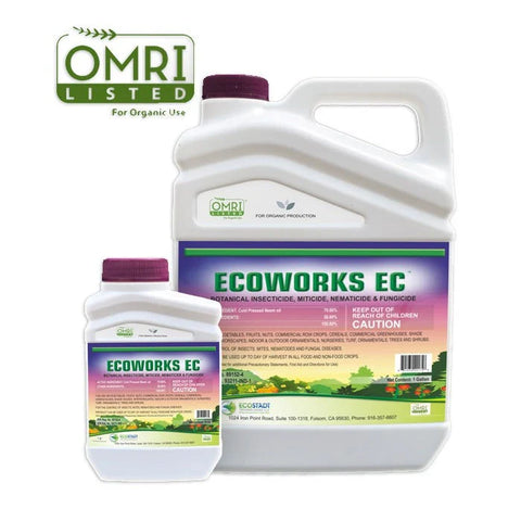 EcoWorks EC neem oil biological pesticide bottle