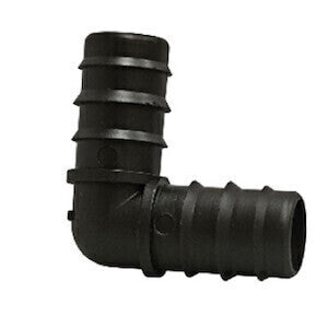 Grow1 barbed elbow fitting, 90 degree, 1/2 inch