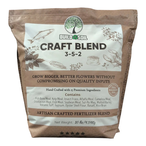 BuildASoil Craft Blend nutrient pack, 10 pounds