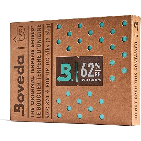 Boveda 2-Way Humidty Control Pack 62% RH 320g