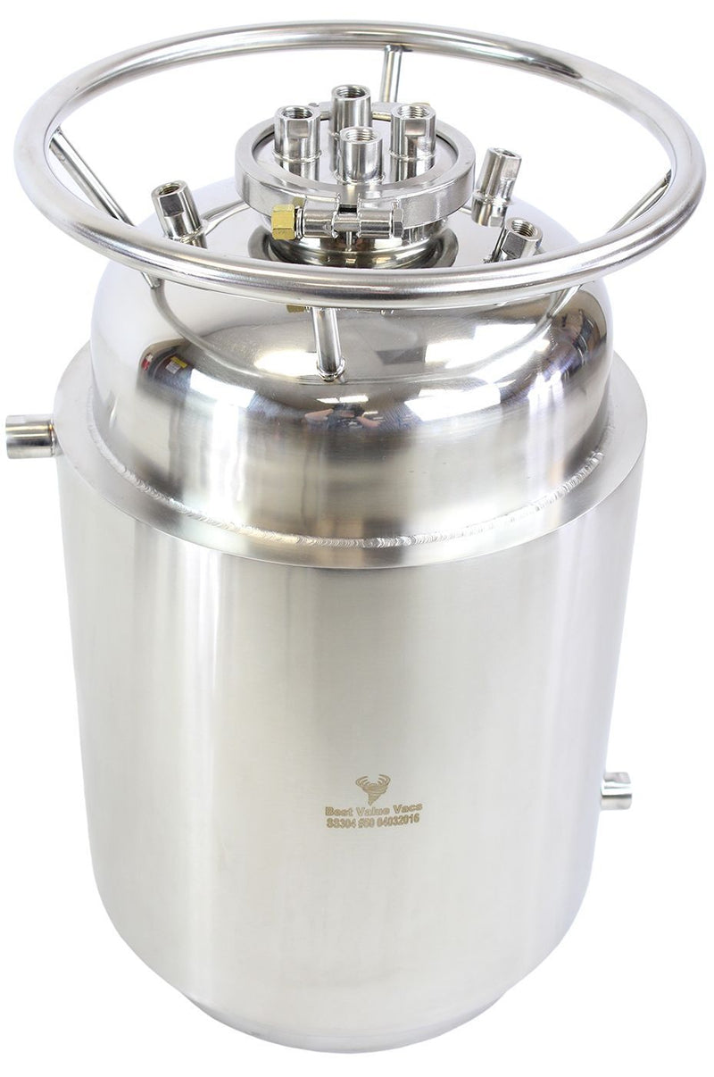 Load image into Gallery viewer, Jacketed Stainless Steel LP Tank with Internal Condensing Coil and Dip Tube

