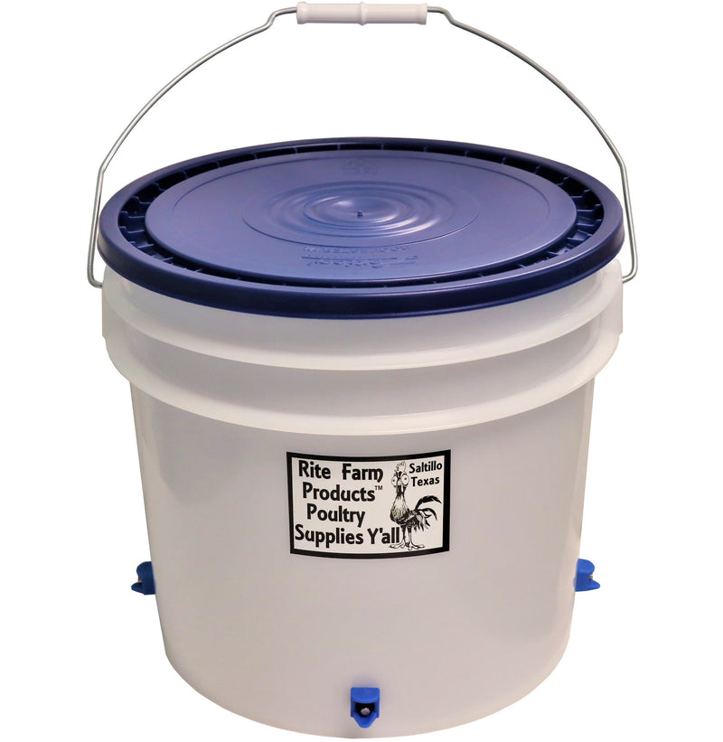 Load image into Gallery viewer, 3 Life Stages set of chicken waterers with 4 poultry nipple drinker stations
