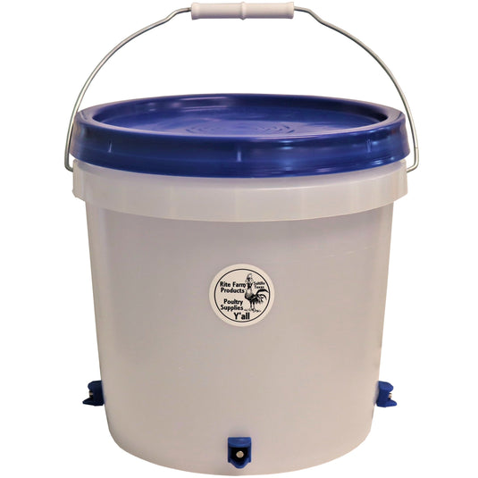 3 Life Stages set of chicken waterers with 4 poultry nipple drinker stations