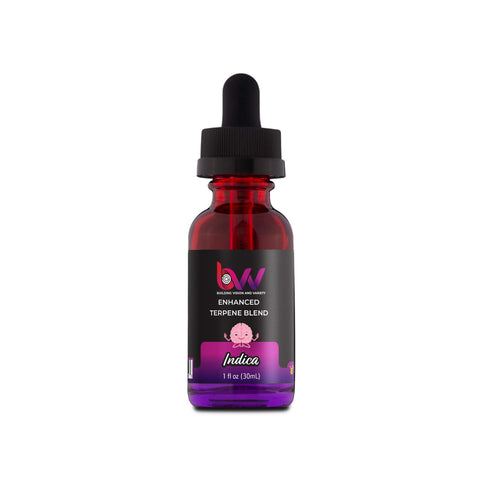 Terpenes Indica, retail packaging