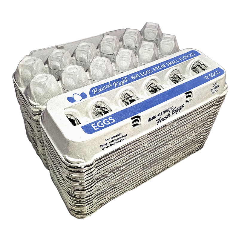 Load image into Gallery viewer, Henlay Jumbo 12-Egg Cartons, 20 or 75 shown in product view 2
