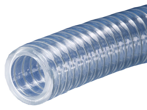 1 inch heavy wall spiral wire reinforced PVC vacuum hose