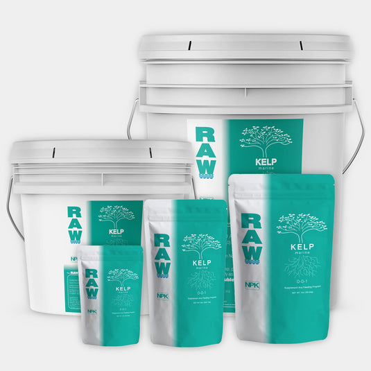 RAW Kelp | 99% Ascophyllum Nodosum Extract | Water-Soluble Biostimulant