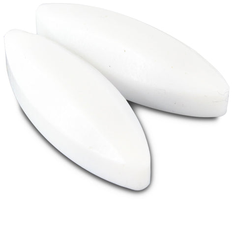 2 Pack Magnetic PTFE Stirrer L Style 28mm