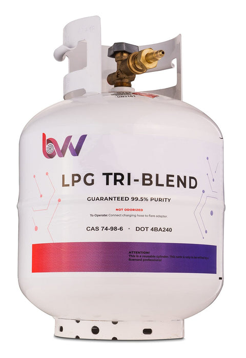 20LB High Purity USA 50/25/25% N-Butane/Iso-Butane/Propane TRI-Blend