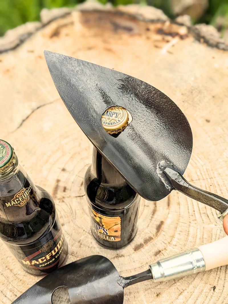 Load image into Gallery viewer, Homestead Iron Large Trowel Bottle Opener shown in product view 1
