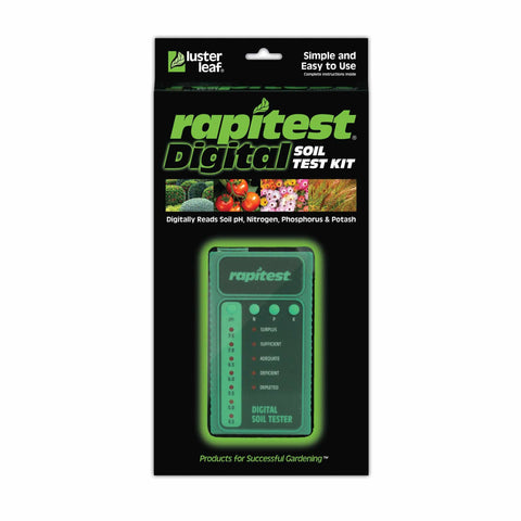 Luster Leaf Rapitest Digital Soil Test Kit from Bootstrap Farmer at GrowTime Garden Supply