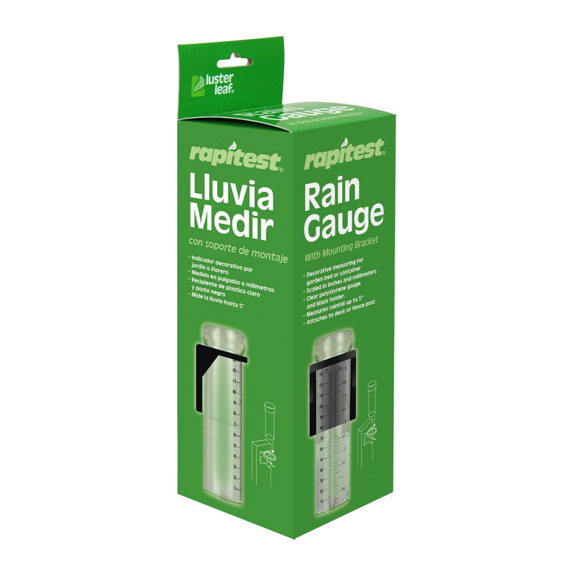 Load image into Gallery viewer, Luster Leaf Rapitest Rain Gauge with Bracket 1638 from Bootstrap Farmer at GrowTime Garden Supply
